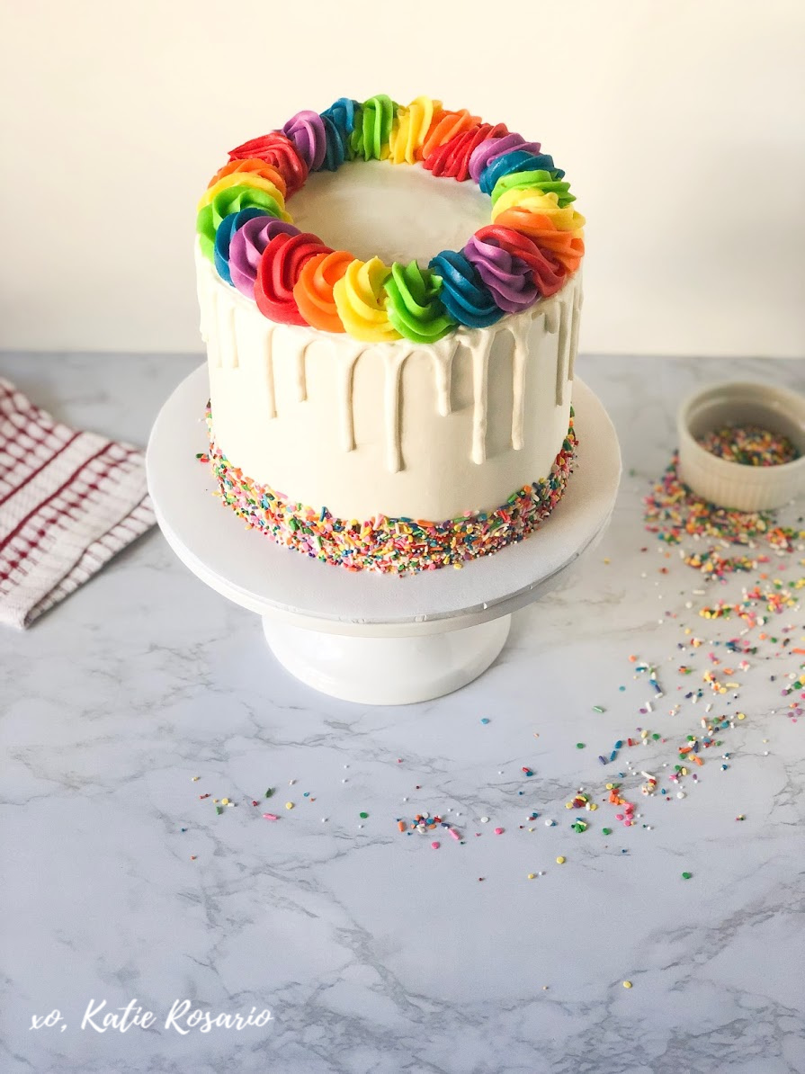 Rainbow birthday cake ideas Design 35