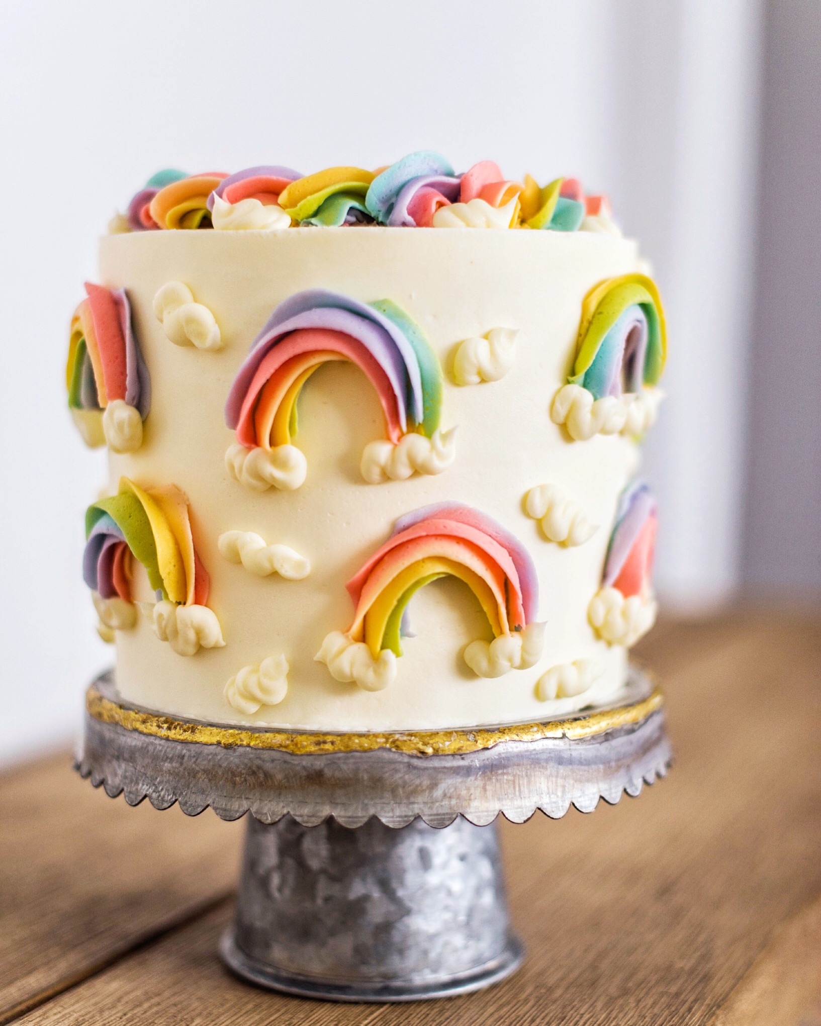 Rainbow birthday cake ideas Design 37