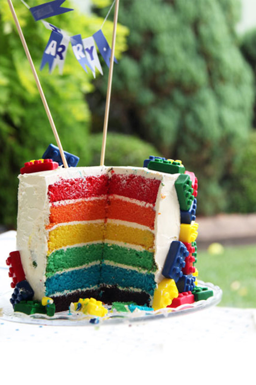 Rainbow birthday cake ideas Design 38