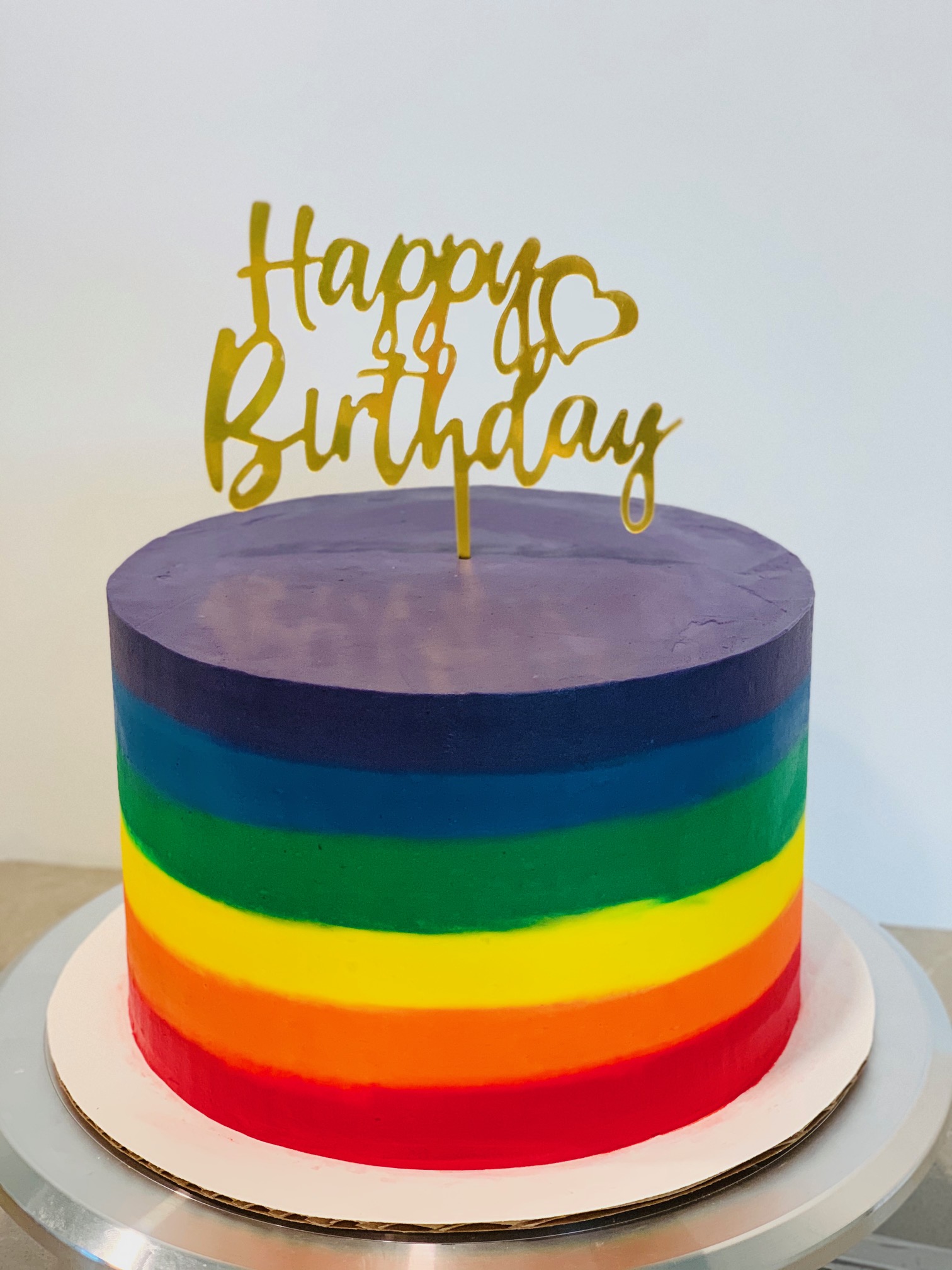 Rainbow birthday cake ideas Design 44