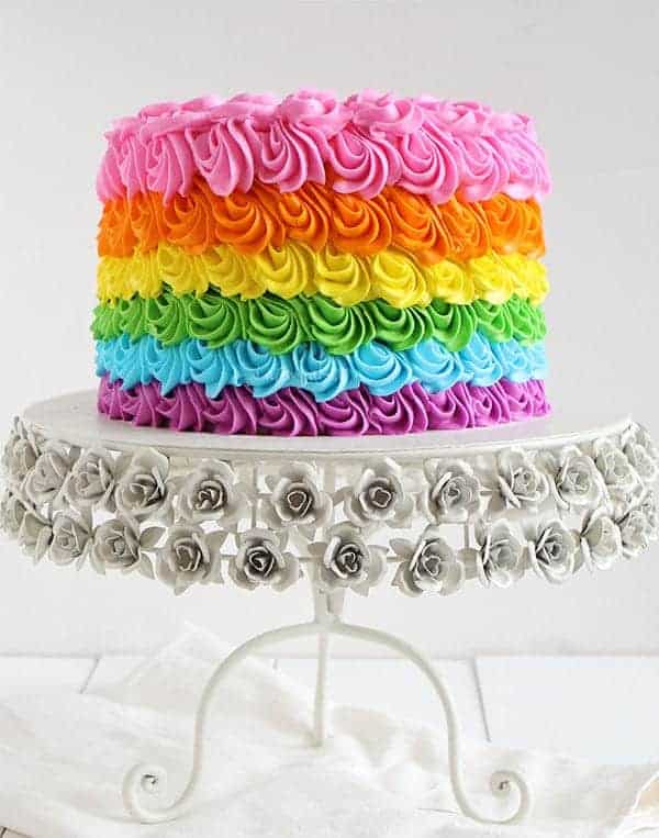 Rainbow birthday cake ideas Design 51