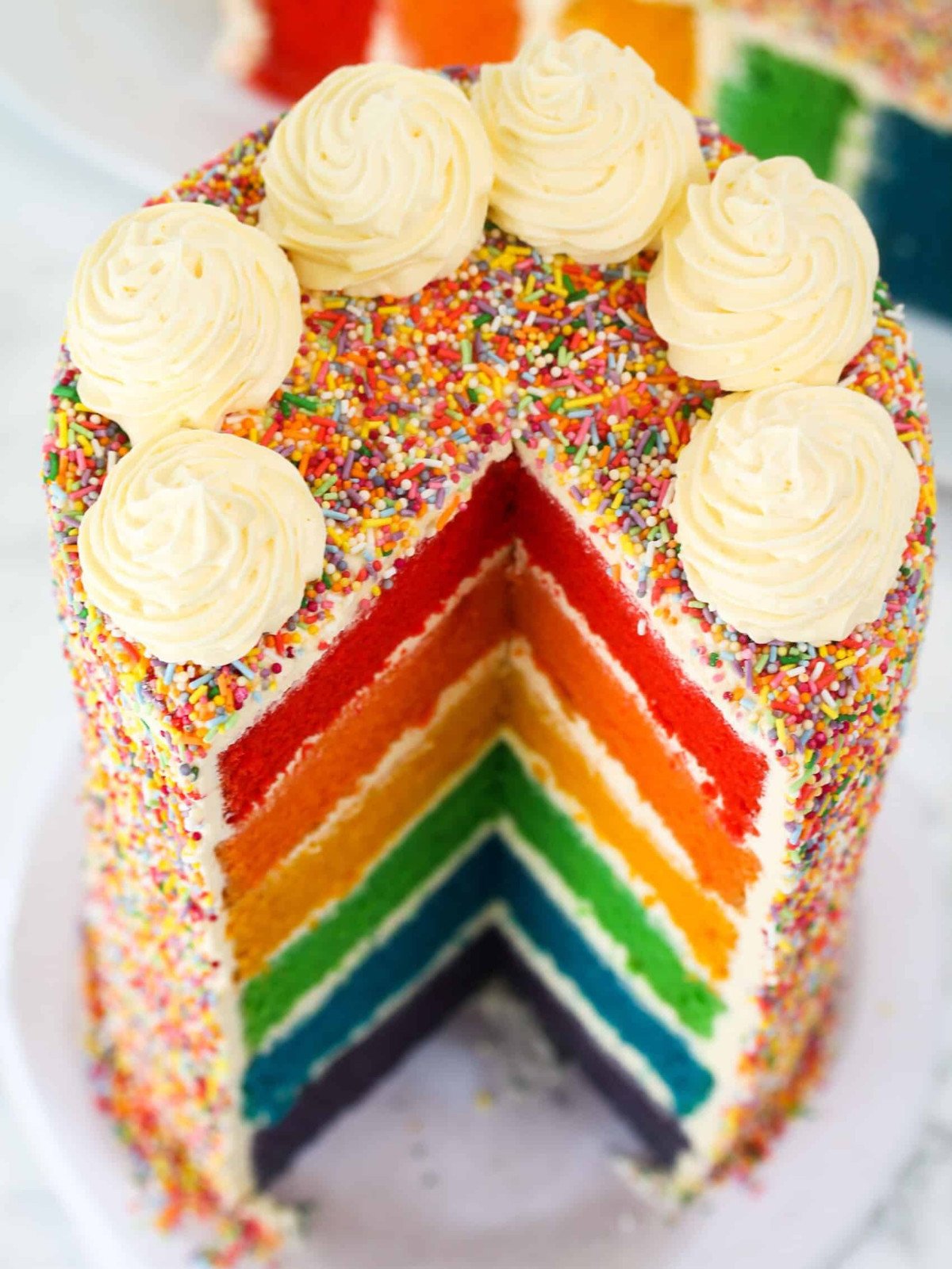 Rainbow birthday cake ideas Design 59