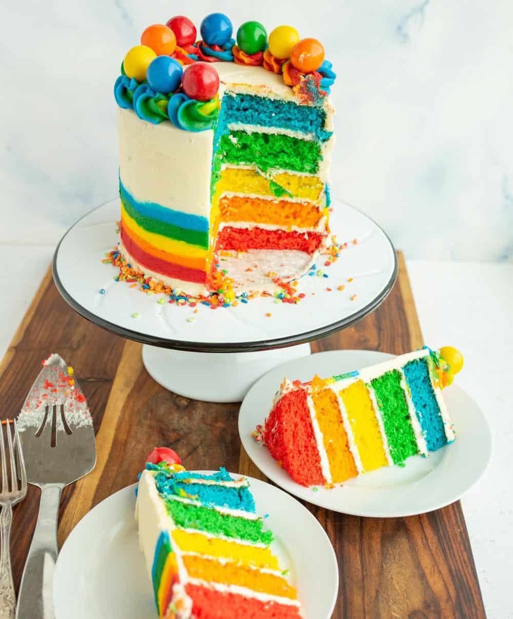 Rainbow birthday cake ideas Design 60