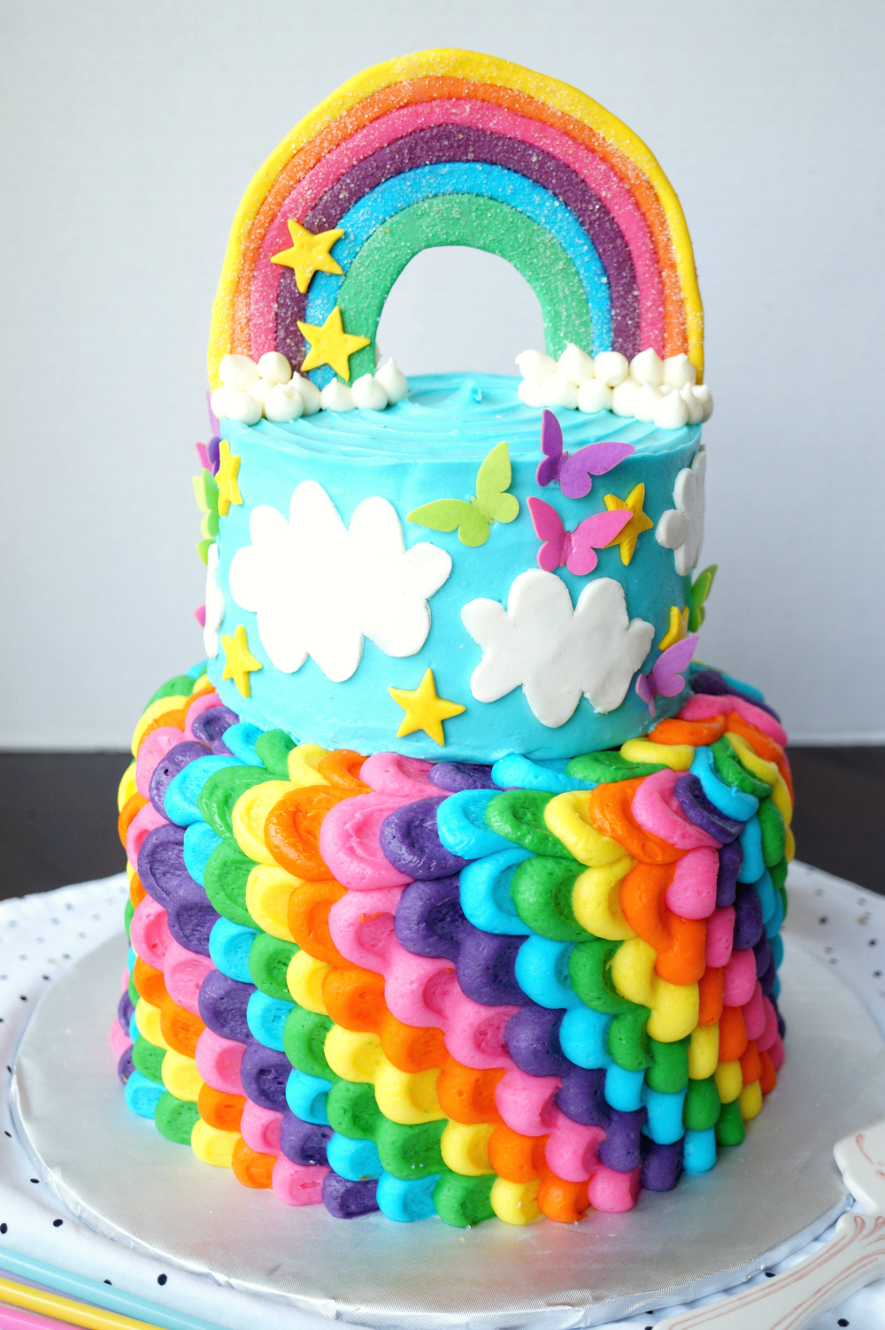 Rainbow birthday cake ideas Design 63