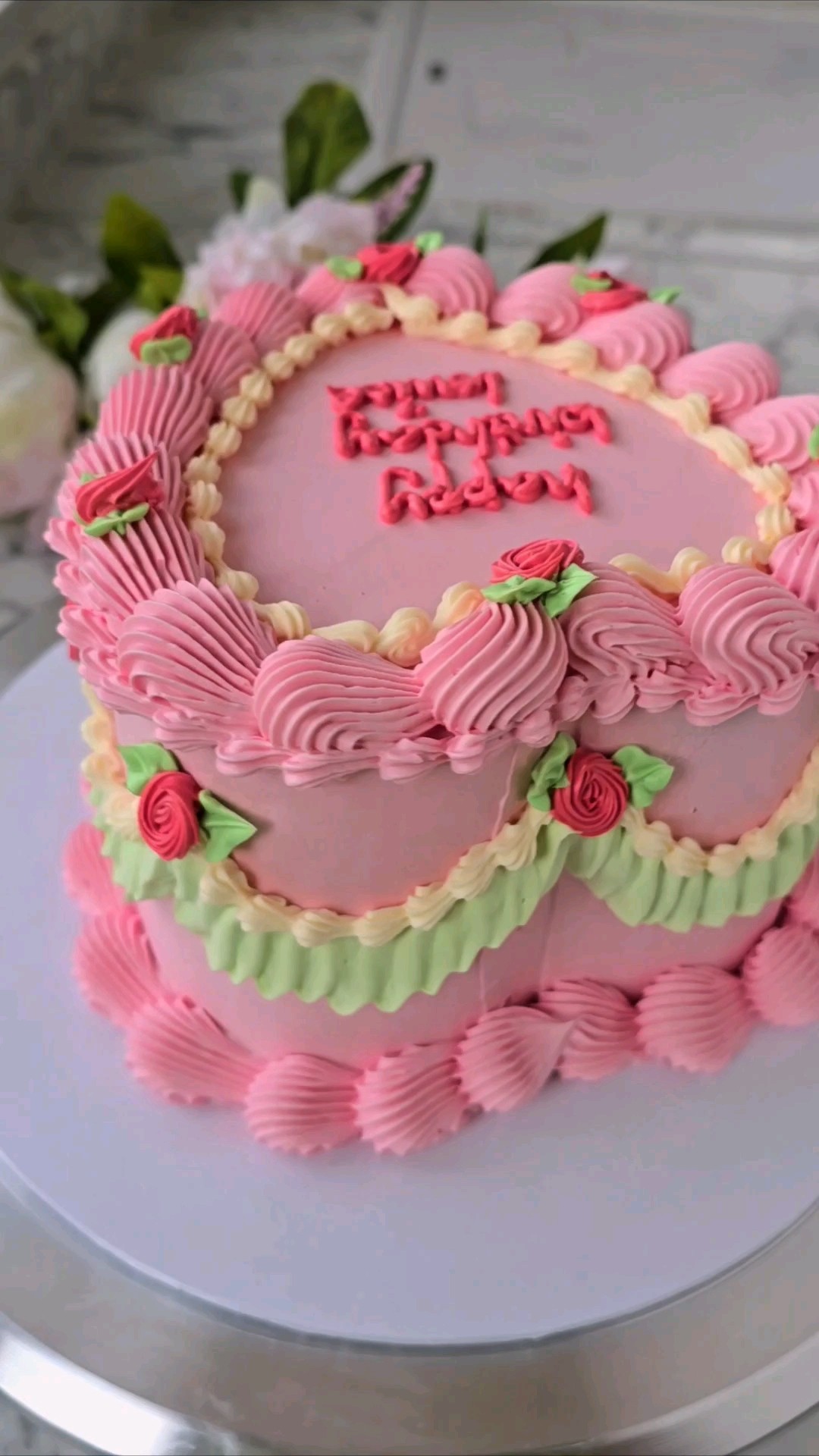 Simple birthday cake designs Design 8