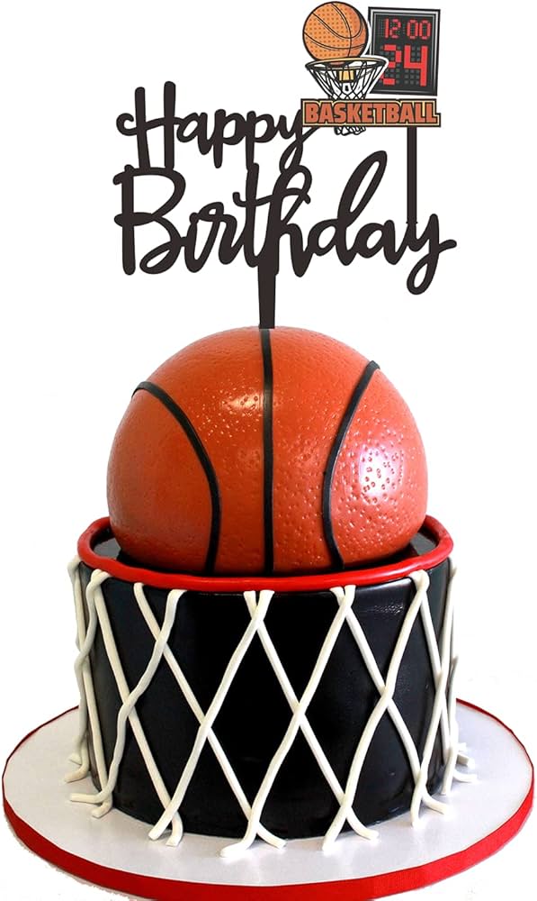 Sports-themed birthday cake Design 10