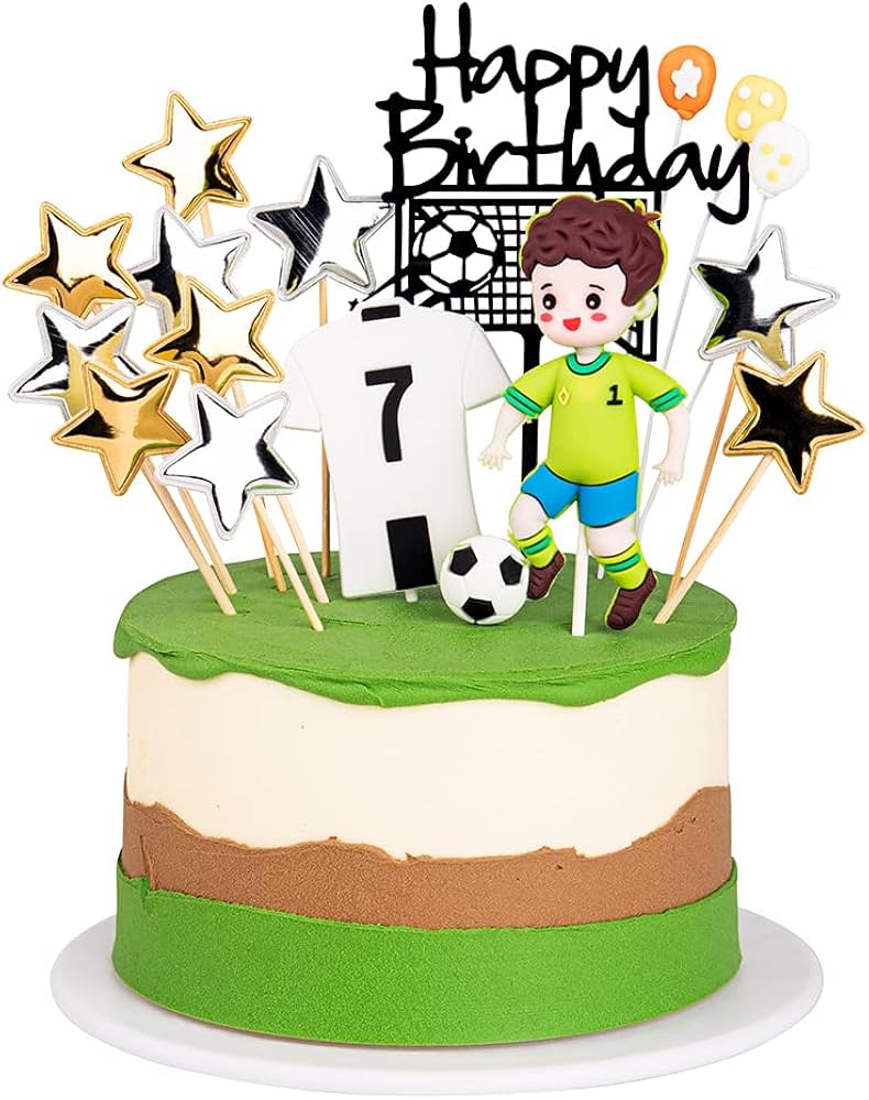 Sports-themed birthday cake Design 29