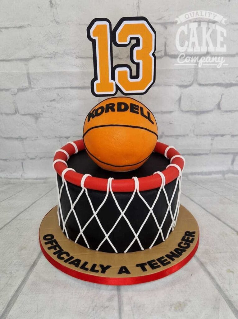 Sports-themed birthday cake Design 37