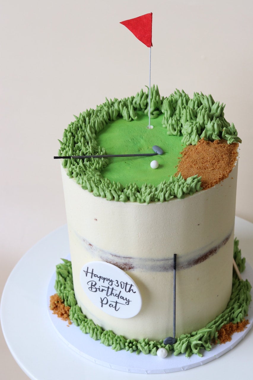 Sports-themed birthday cake Design 43