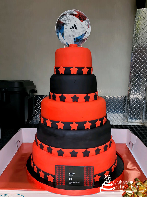 Sports-themed birthday cake Design 46