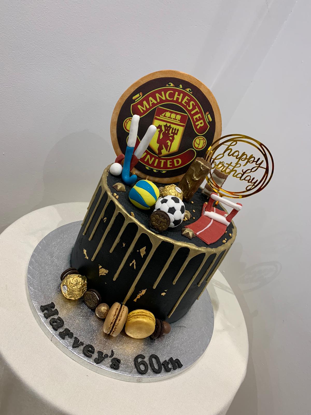 Sports-themed birthday cake Design 54