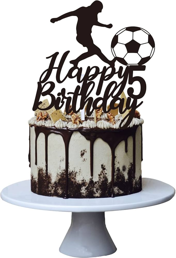 Sports-themed birthday cake Design 64