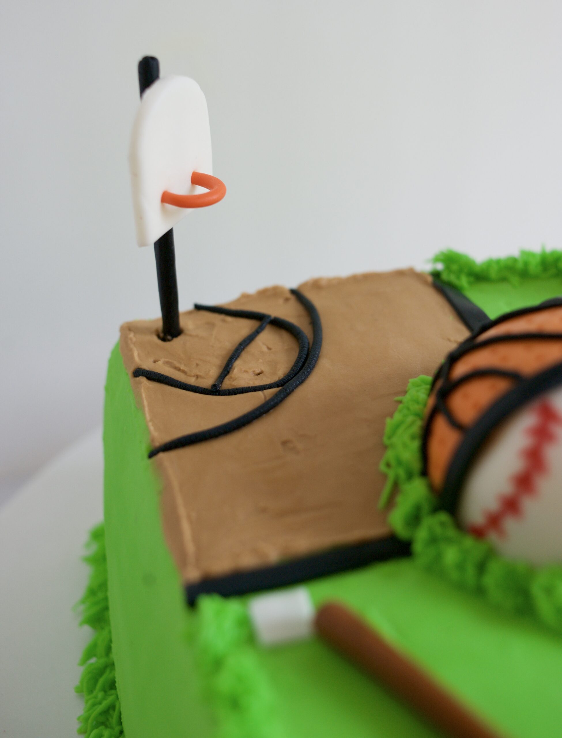 Sports-themed birthday cake Design 65