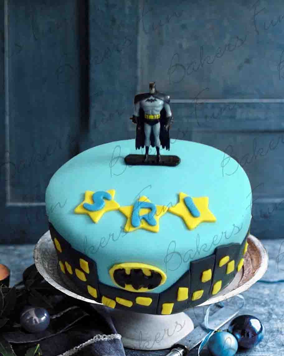 Superhero birthday cake for boys Design 6