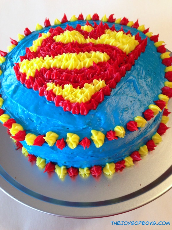 Superhero birthday cake for boys Design 9