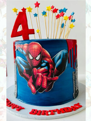 Superhero birthday cake for boys Design 15