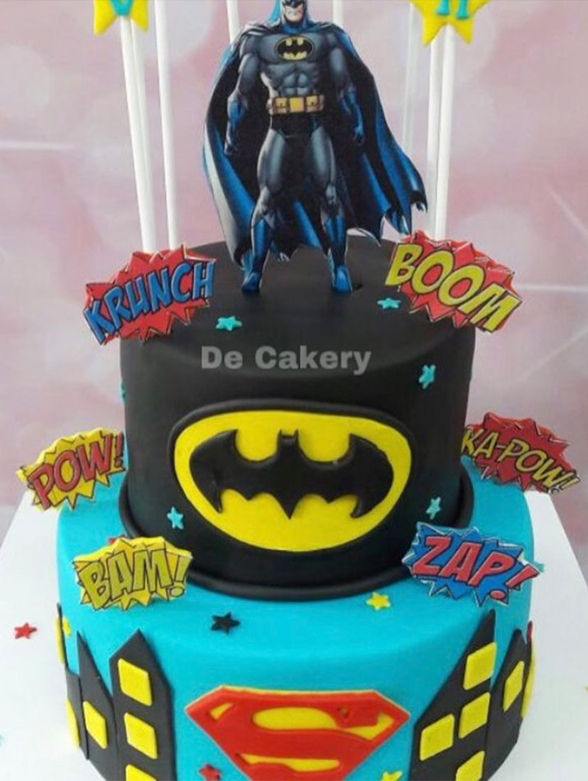 Superhero birthday cake for boys Design 17