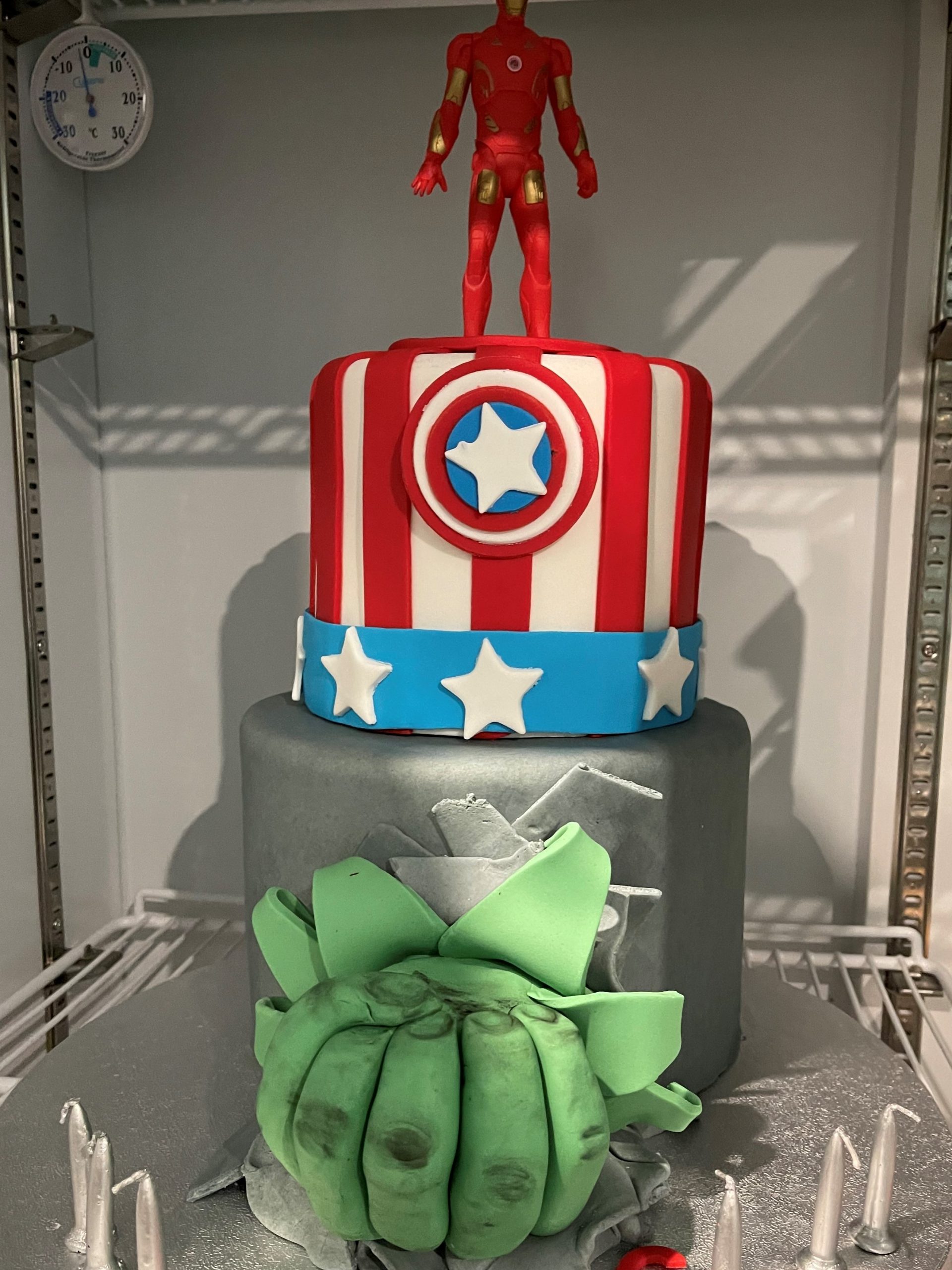 Superhero birthday cake for boys Design 19