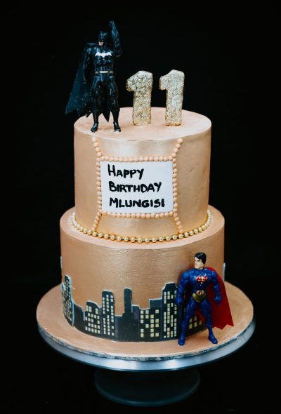 Superhero birthday cake for boys Design 28