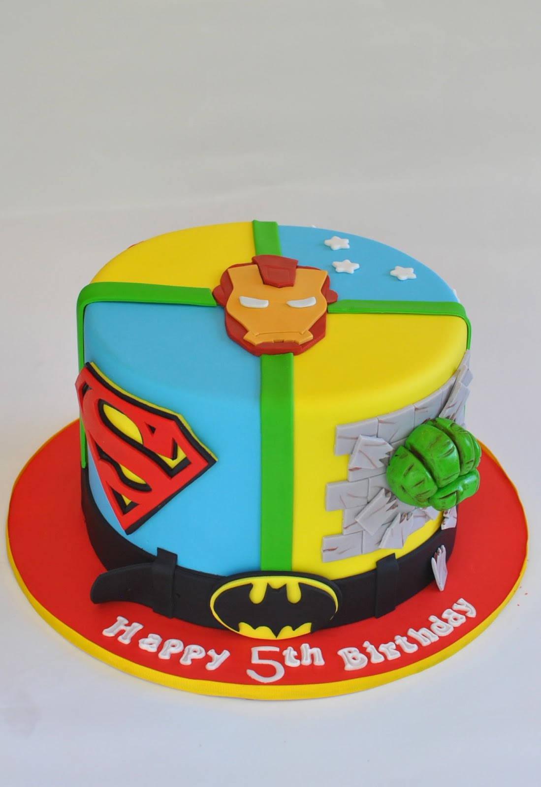 Superhero birthday cake for boys Design 30