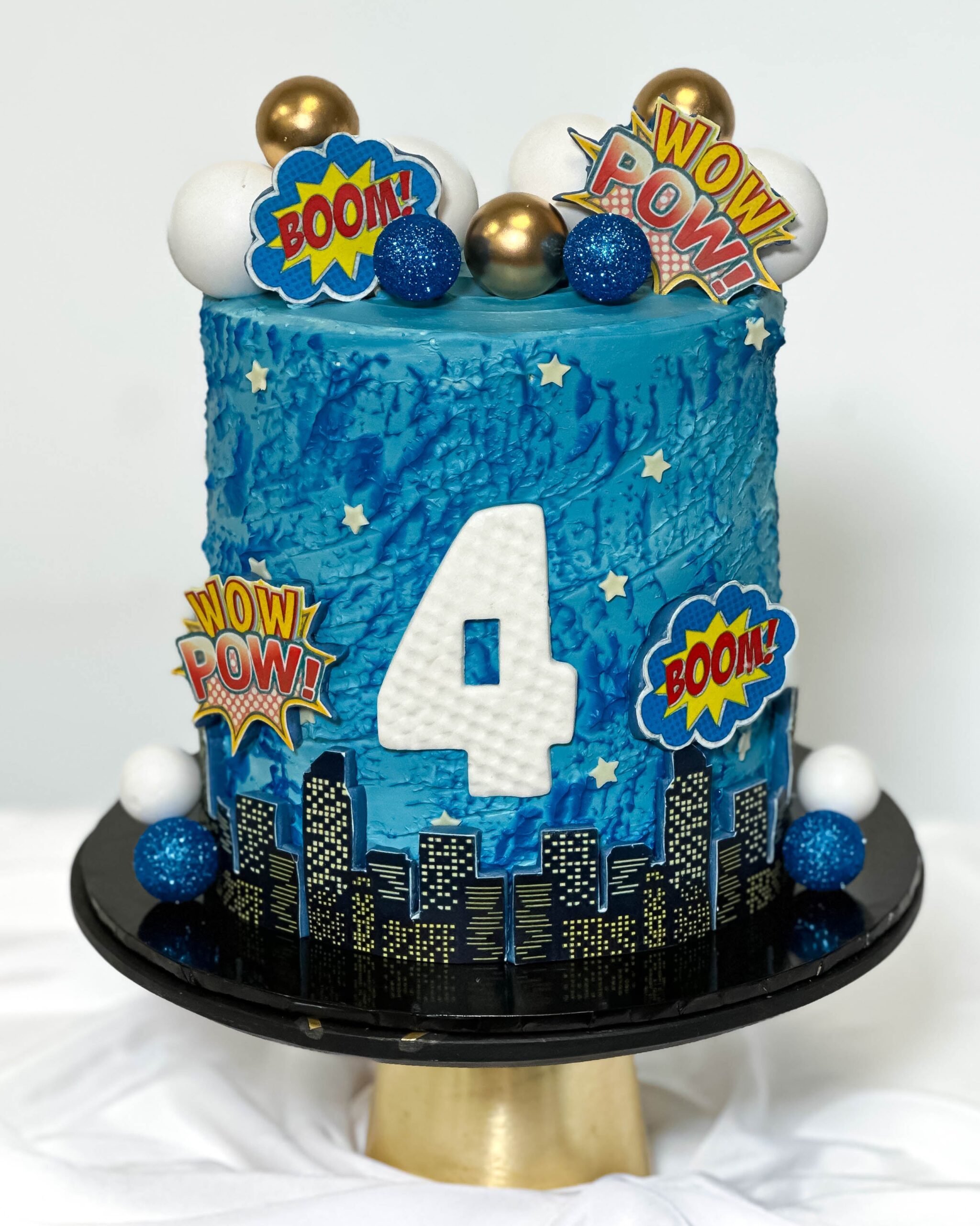 Superhero birthday cake for boys Design 32