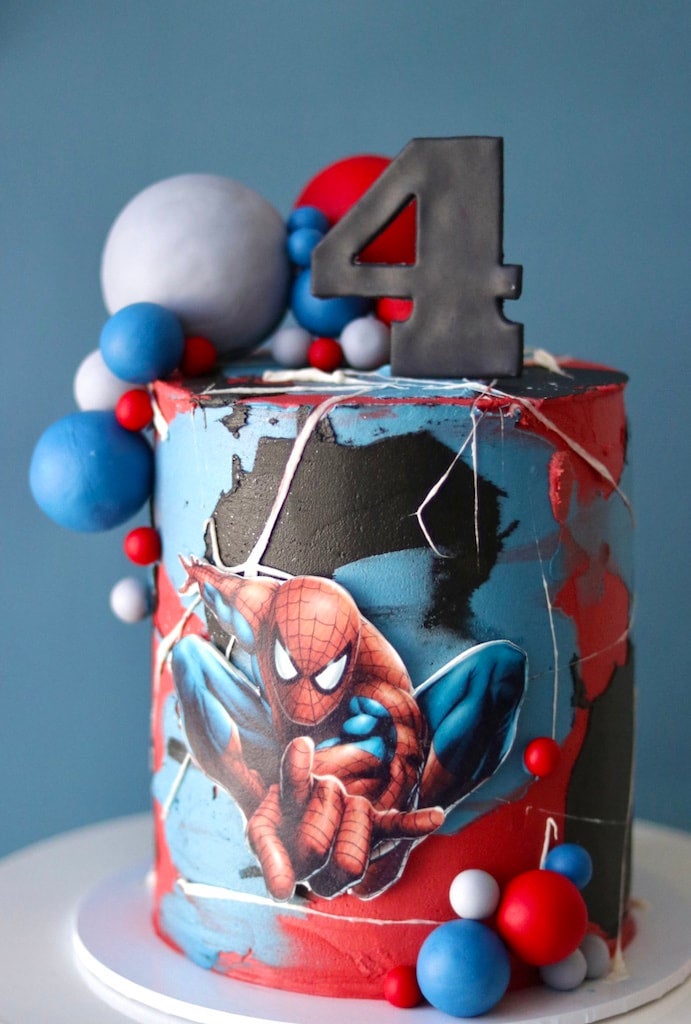 Superhero birthday cake for boys Design 33