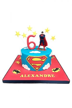 Superhero birthday cake for boys Design 46