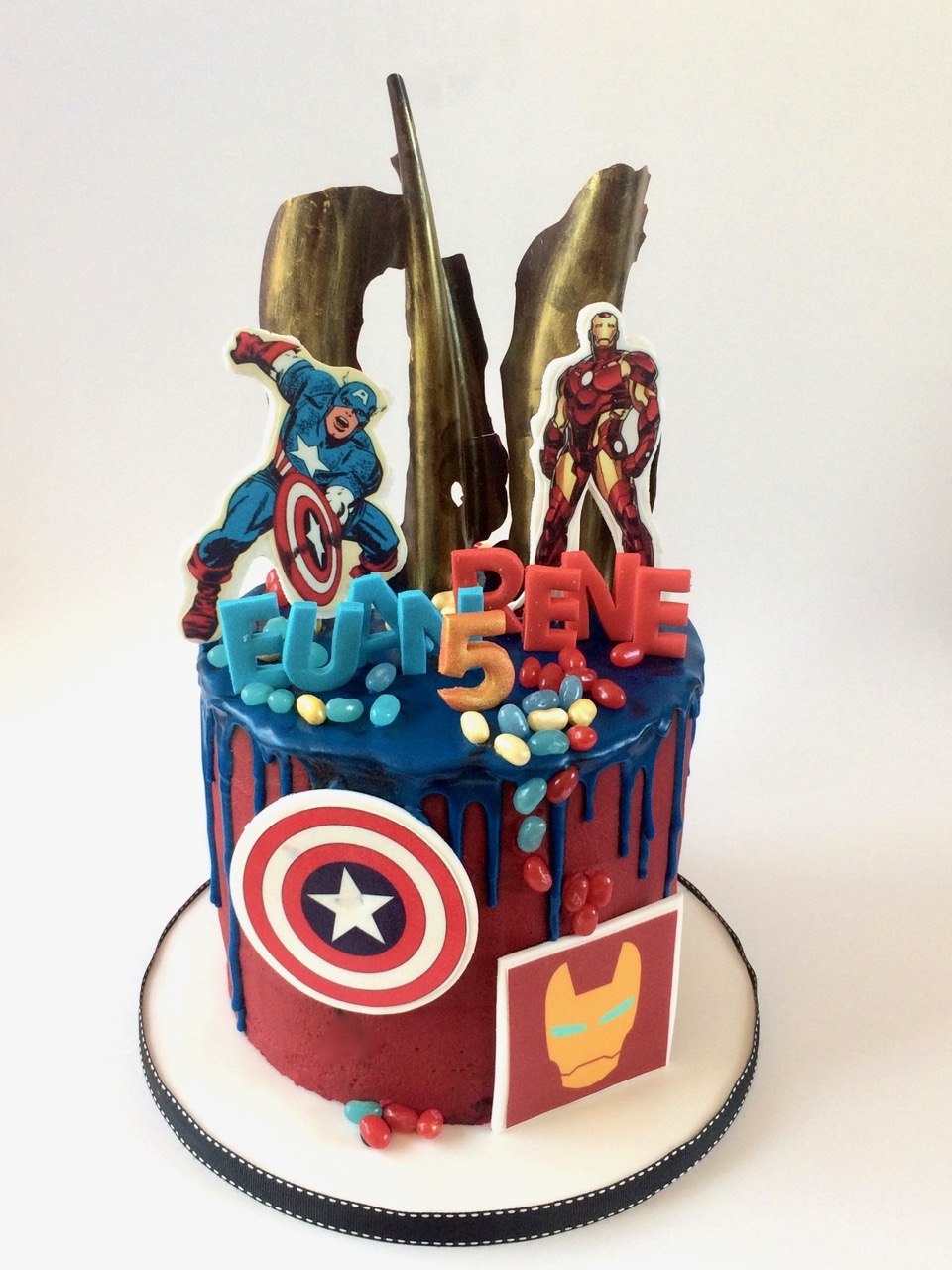 Superhero birthday cake for boys Design 49