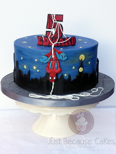 Superhero birthday cake for boys Design 52