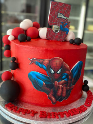 Superhero birthday cake for boys Design 58