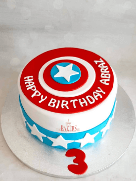 Superhero birthday cake for boys Design 62