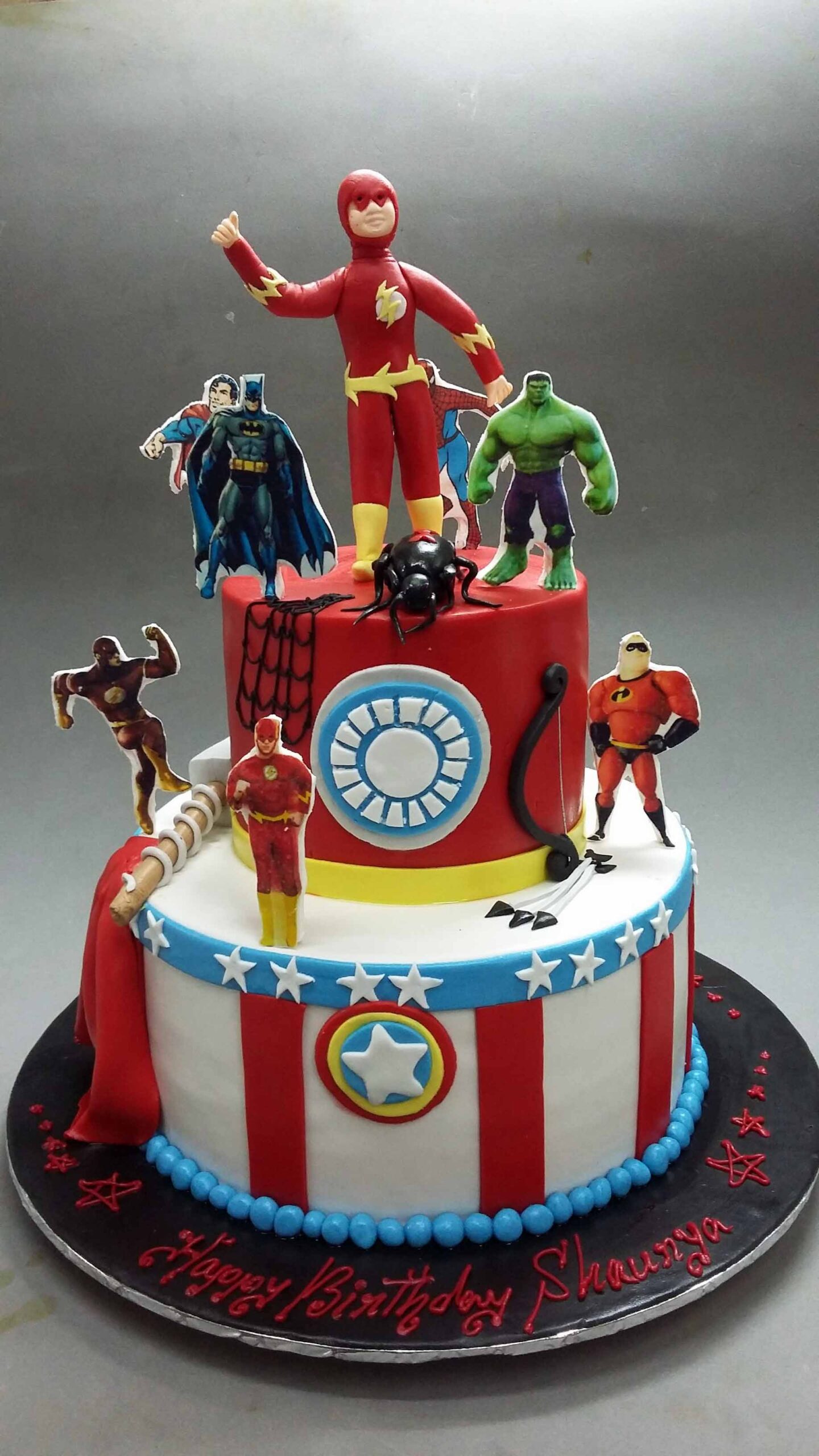 Superhero birthday cake for boys Design 64