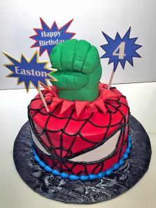 Superhero birthday cake for boys Design 65