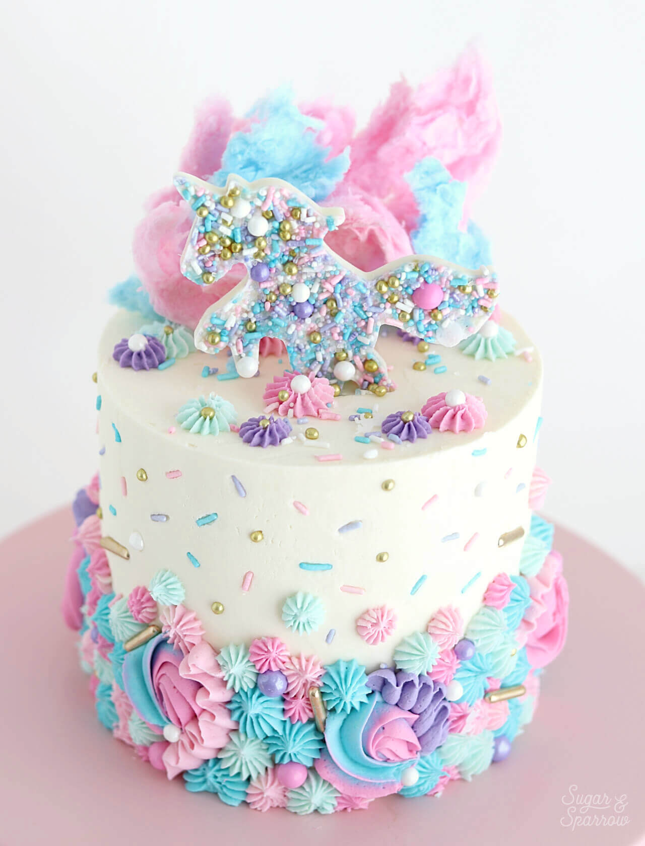 Unicorn birthday cake ideas Design 4