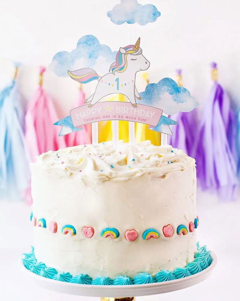 Unicorn birthday cake ideas Design 46