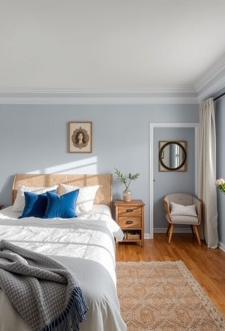 24 Cozy Bedroom ideas aesthetic blue