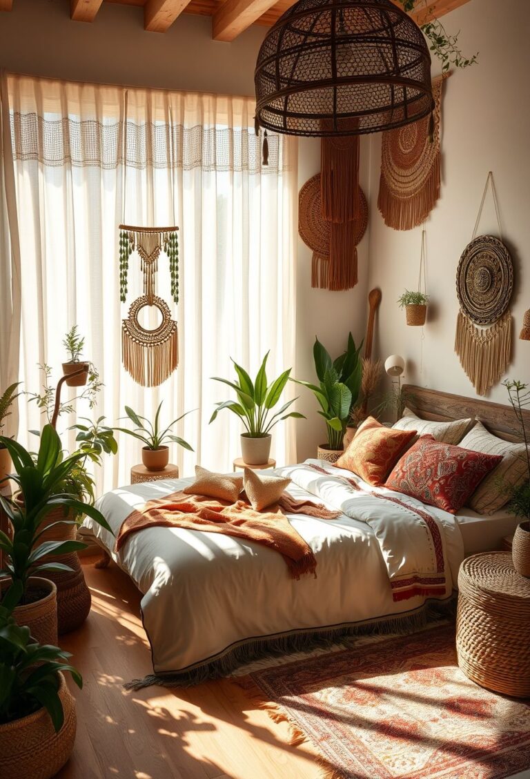 25 boho bedroom inspiration
