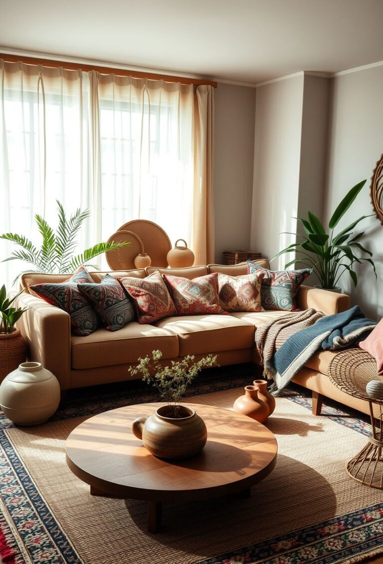 34 boho living room inspiration