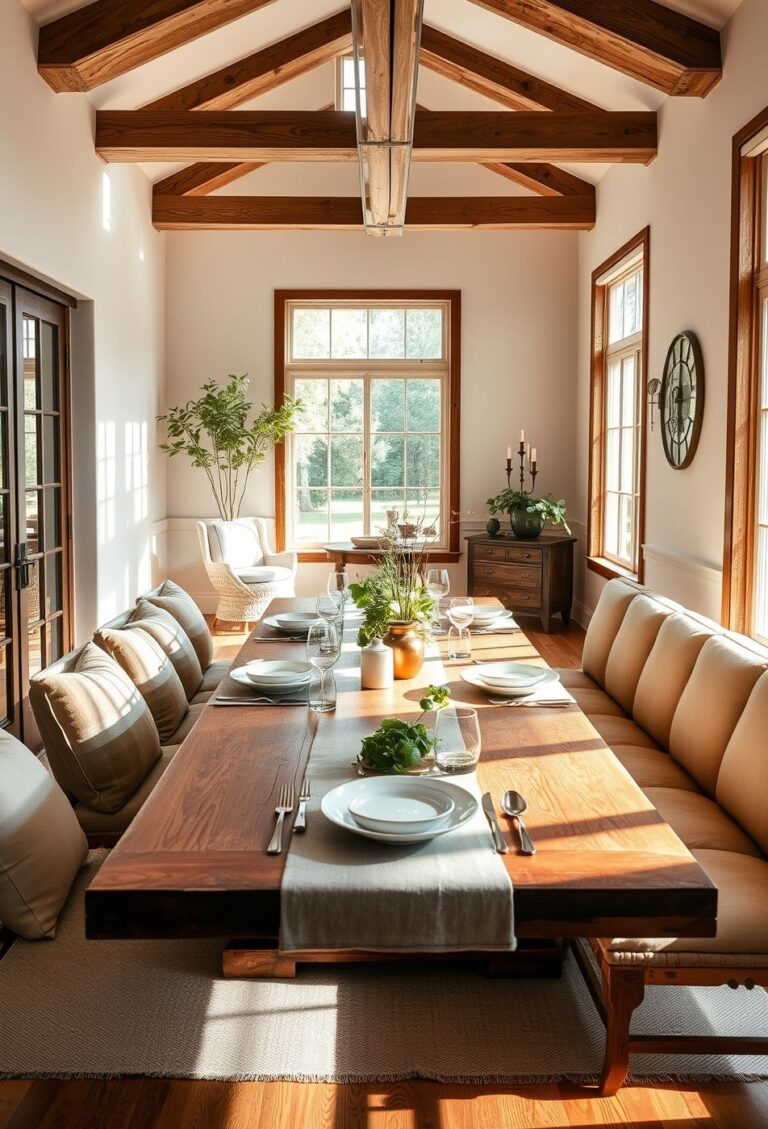 31 farmhouse dining room design