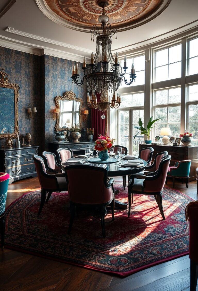 29 maximalist dining room