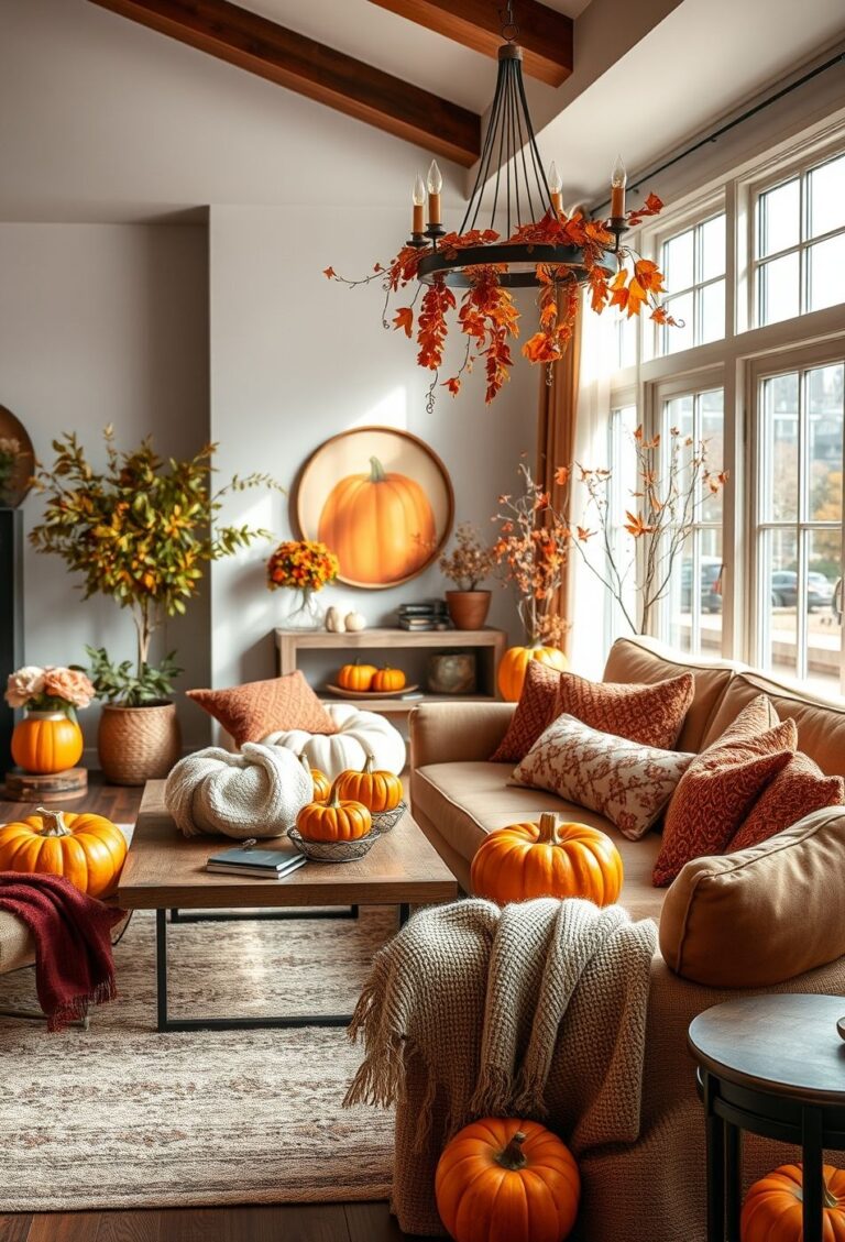 25 autumn home decorating