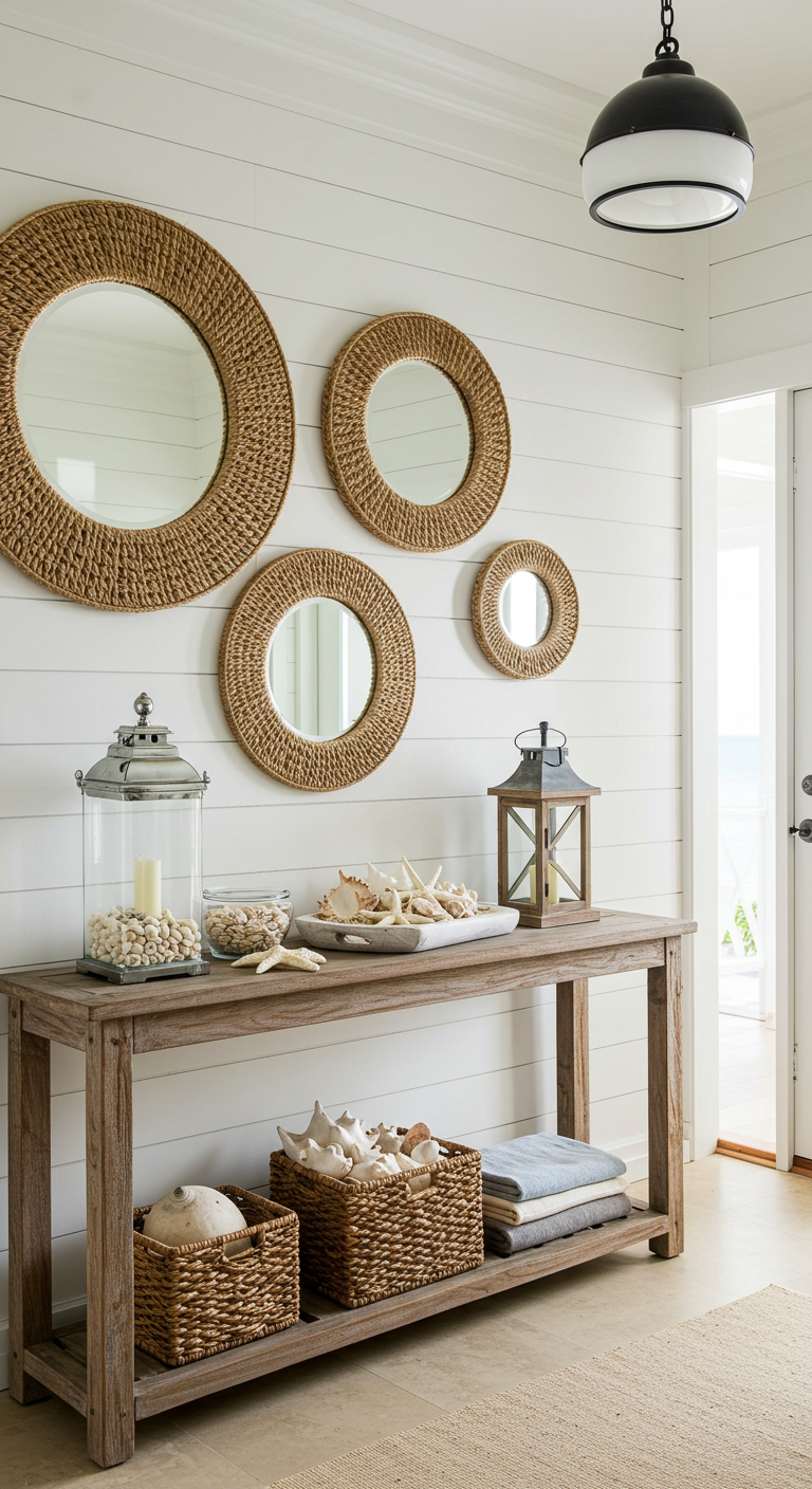 17 Entryway Wall Decor With Mirror