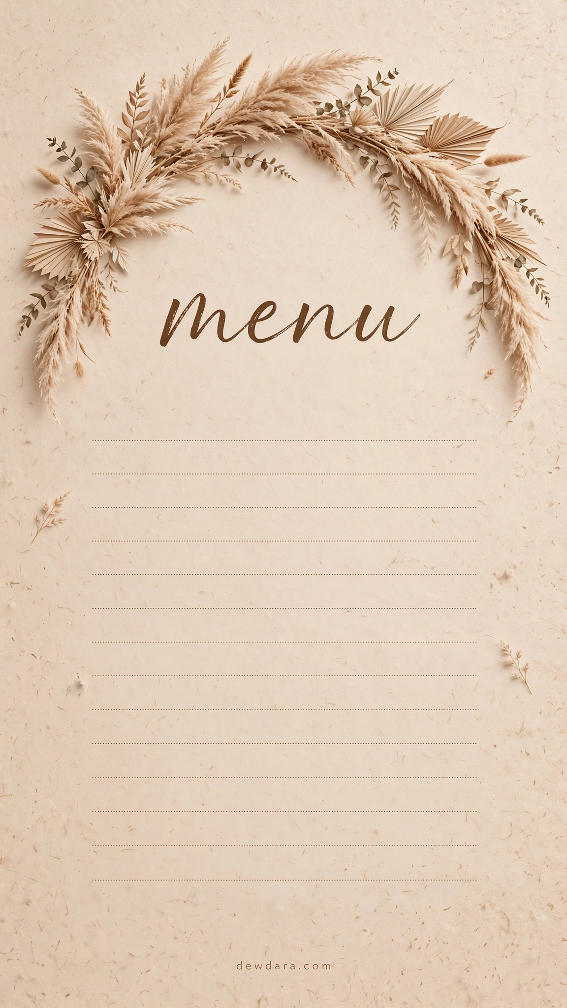 desert_boho_menu_template.webp