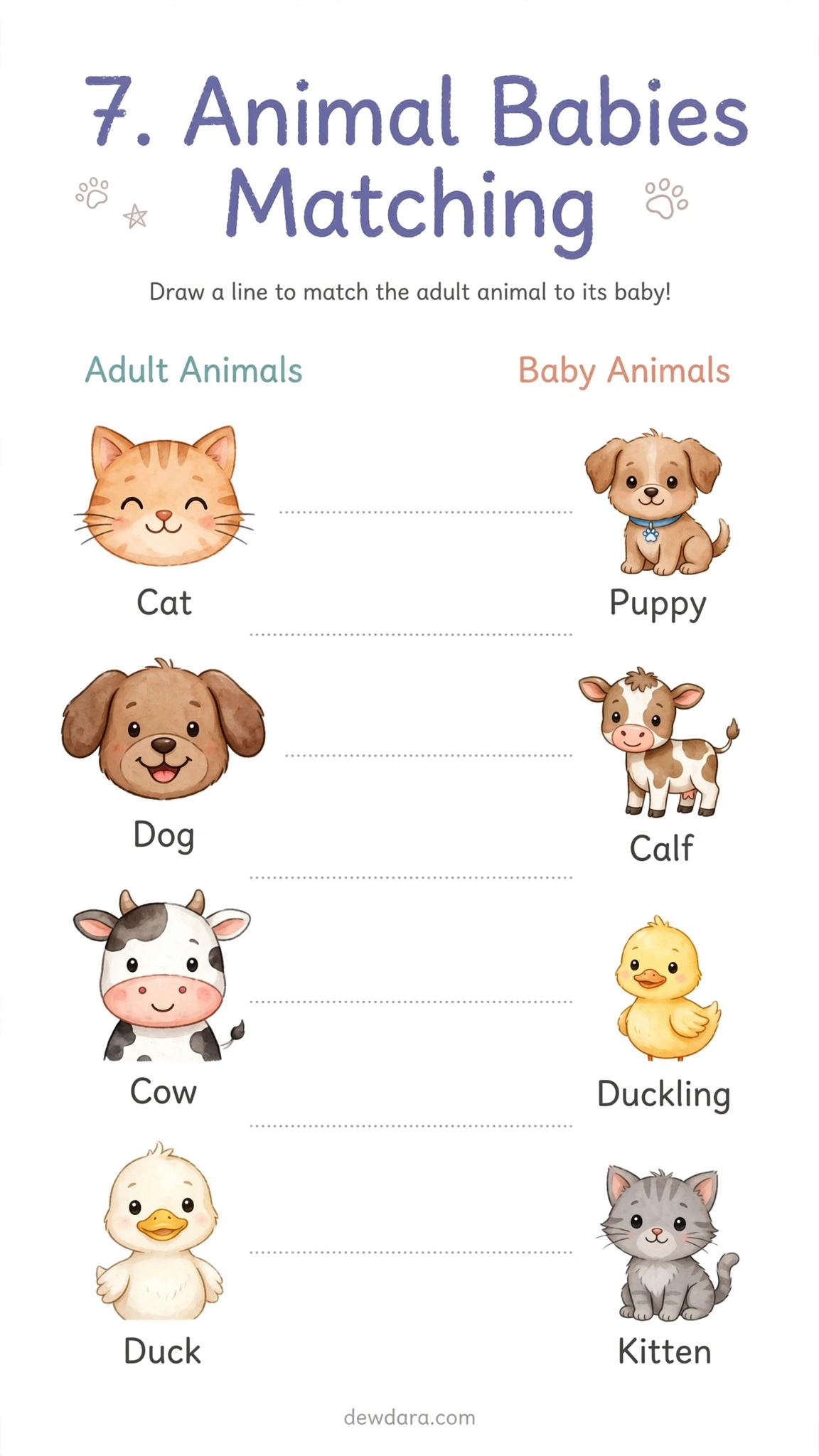 gallery/animal_babies_matching_worksheet.webp