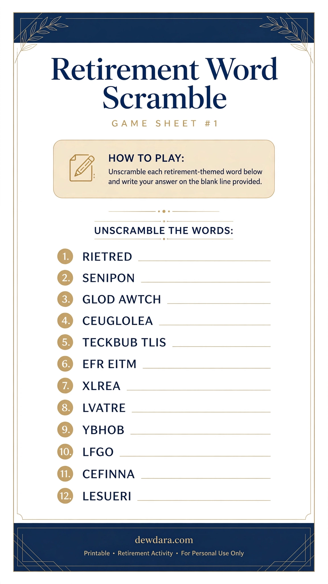 gallery/retirement_word_scramble_worksheet.webp