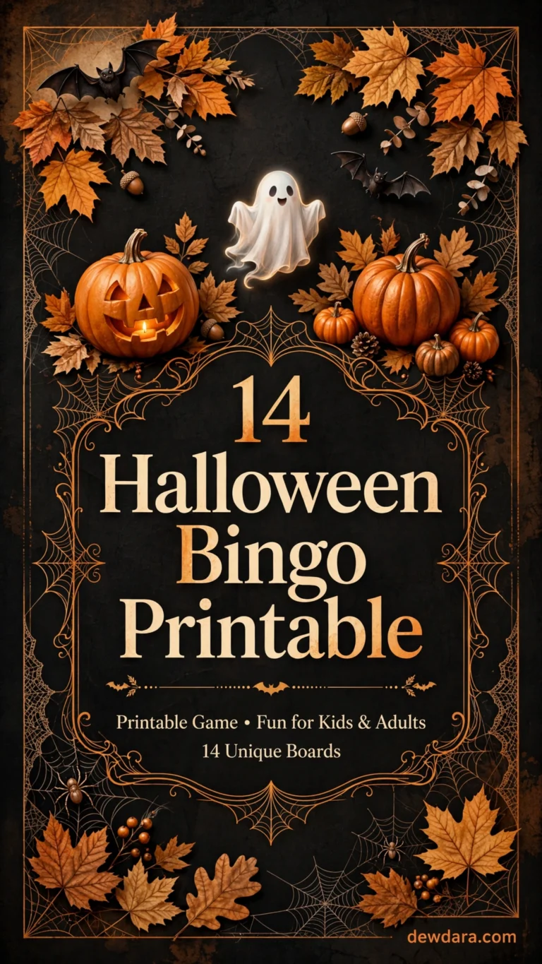 14 Halloween Bingo Printable